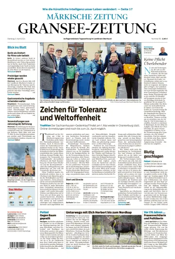 Gransee-Zeitung - 09 abr. 2024