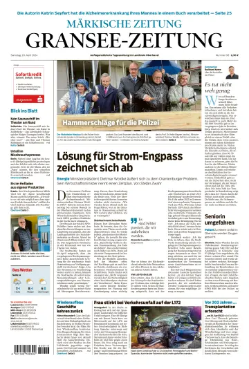Gransee-Zeitung - 20 abr. 2024