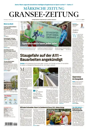Gransee-Zeitung - 23 abr. 2024