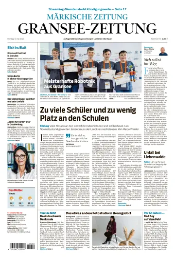 Gransee-Zeitung - 13 五月 2024