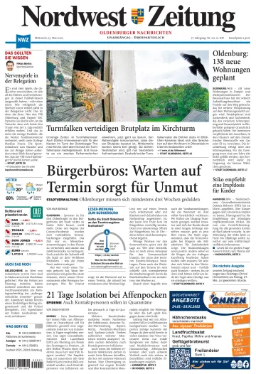 Nordwest-Zeitung - 25 Mai 2022