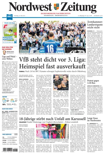 Nordwest-Zeitung - 30 Mai 2022