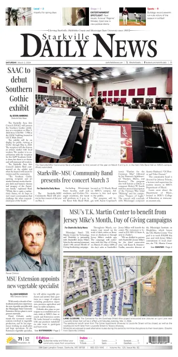 Starkville Daily News - 2 Mar 2024