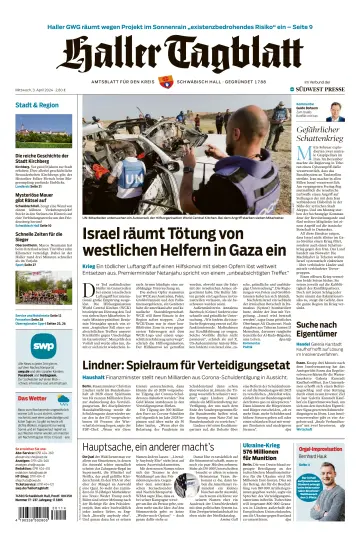 Haller Tagblatt - 03 avr. 2024