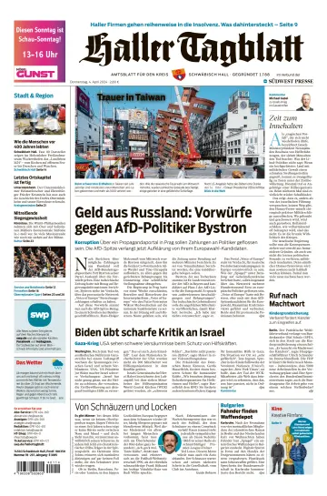 Haller Tagblatt - 04 abr. 2024