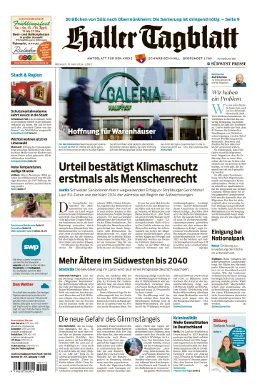 Haller Tagblatt - 10 4月 2024