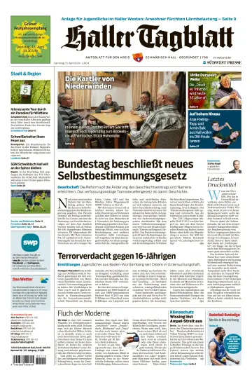Haller Tagblatt - 13 Apr 2024