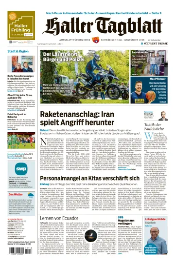 Haller Tagblatt - 20 Apr 2024