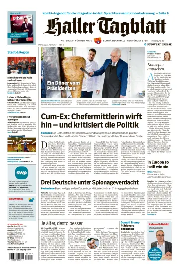 Haller Tagblatt - 23 4月 2024