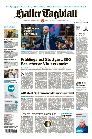 Haller Tagblatt - 25 abr. 2024