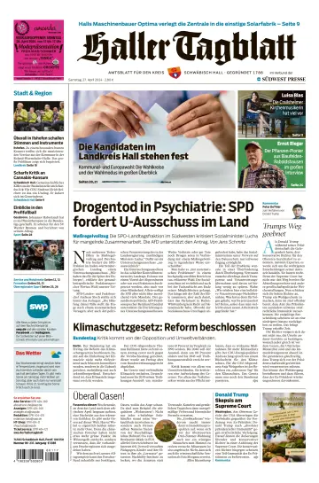 Haller Tagblatt - 27 Apr 2024