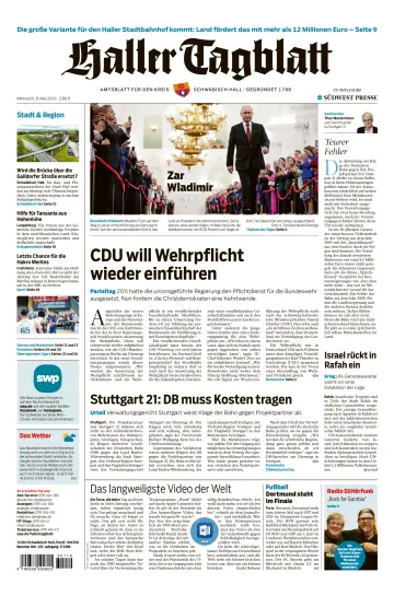 Haller Tagblatt - 8 May 2024