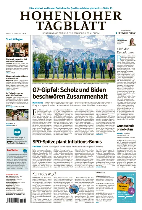 Hohenloher Tagblatt