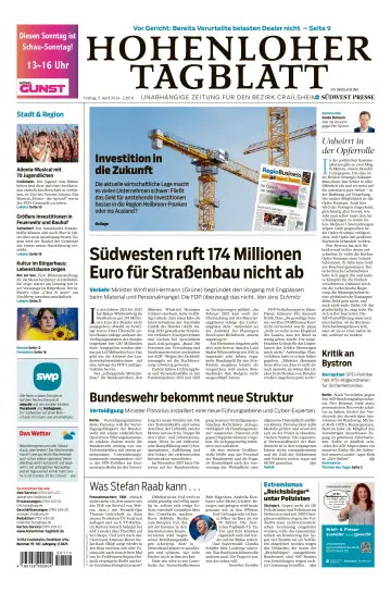 Hohenloher Tagblatt - 05 apr 2024