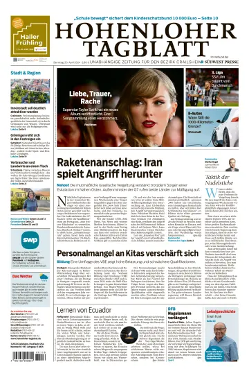 Hohenloher Tagblatt - 20 Ebri 2024
