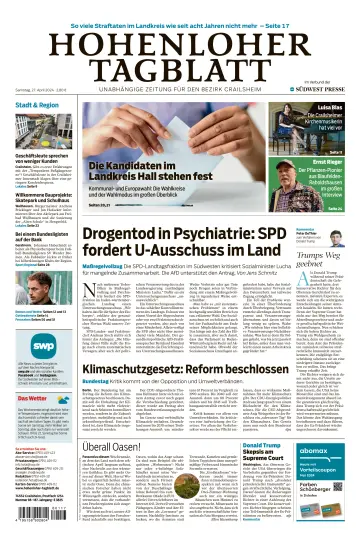 Hohenloher Tagblatt - 27 Apr 2024