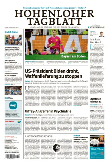 Hohenloher Tagblatt - 10 May 2024