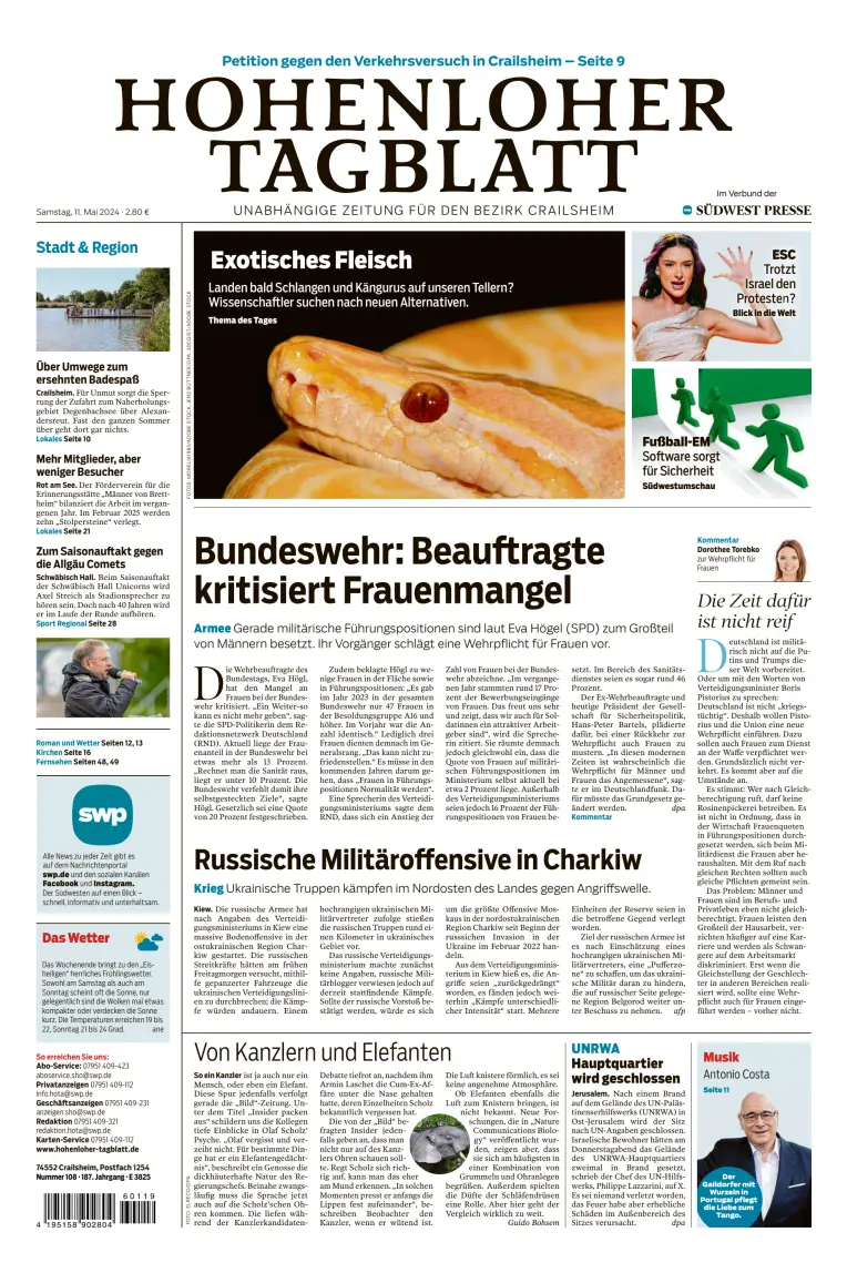 Hohenloher Tagblatt