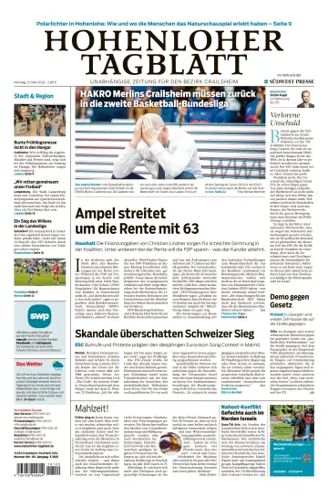 Hohenloher Tagblatt - 13 五月 2024