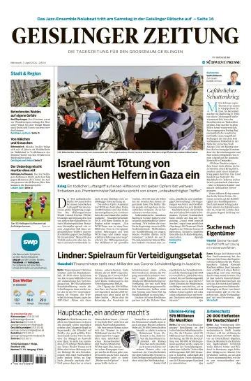 Geislinger Zeitung - 3 Ebri 2024