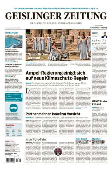 Geislinger Zeitung - 16 Nis 2024