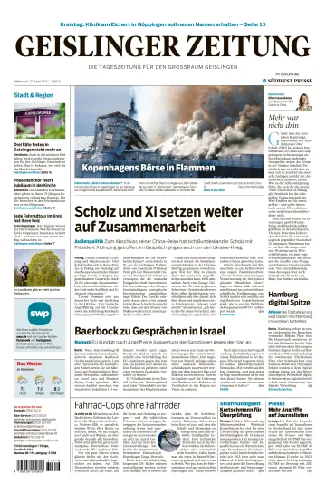 Geislinger Zeitung - 17 Apr. 2024