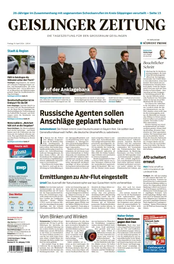 Geislinger Zeitung - 19 Nis 2024