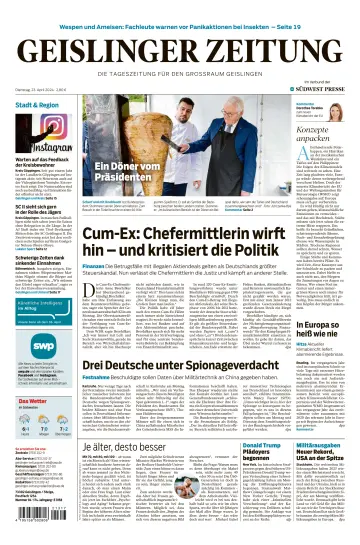 Geislinger Zeitung - 23 Aib 2024