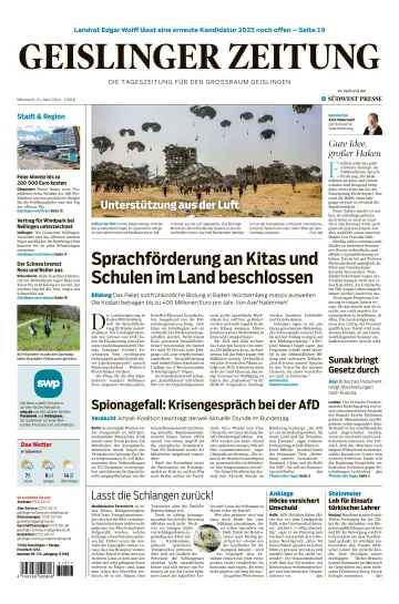 Geislinger Zeitung - 24 Ebri 2024