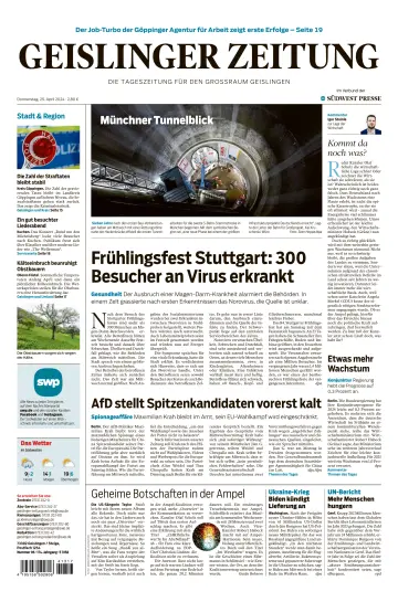 Geislinger Zeitung - 25 Nis 2024