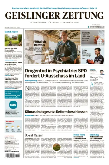 Geislinger Zeitung - 27 Nis 2024