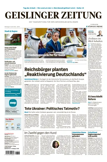 Geislinger Zeitung - 30 Nis 2024