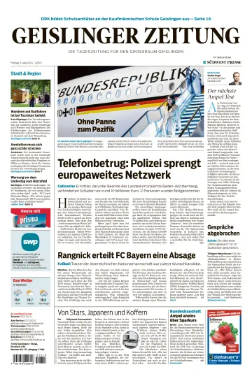 Geislinger Zeitung - 03 май 2024
