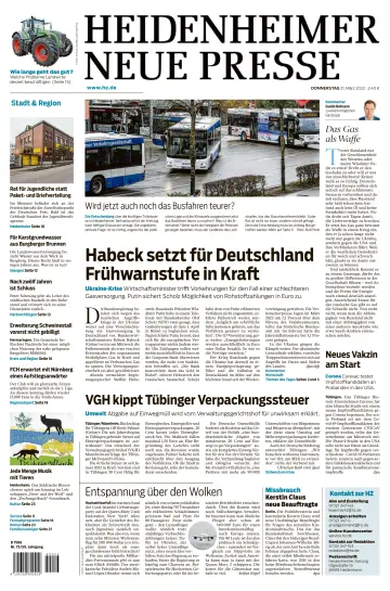 Heidenheimer Neue Presse - 31 мар. 2022