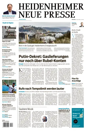 Heidenheimer Neue Presse - 01 апр. 2022