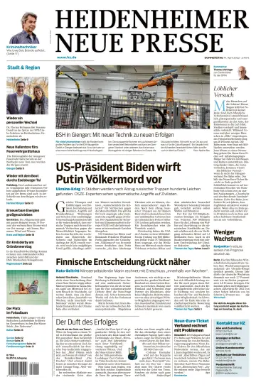 Heidenheimer Neue Presse - 14 апр. 2022