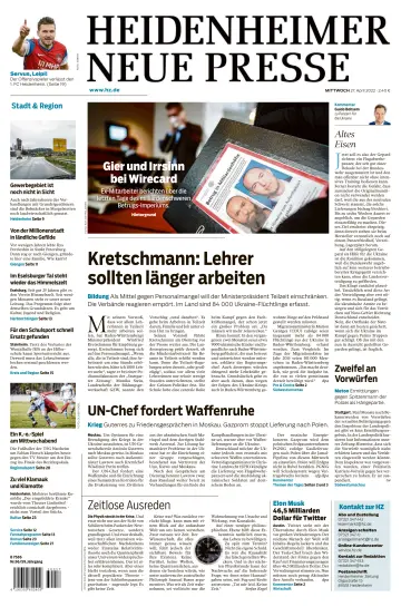 Heidenheimer Neue Presse - 27 апр. 2022