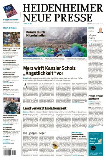 Heidenheimer Neue Presse - 29 апр. 2022