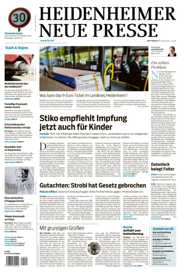 Heidenheimer Neue Presse - 25 May 2022