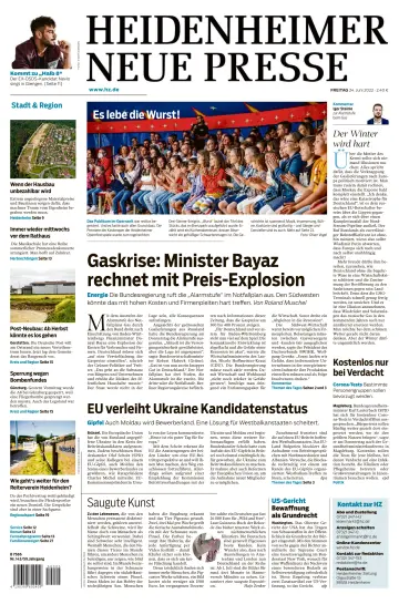 Heidenheimer Neue Presse - 24 Jun 2022