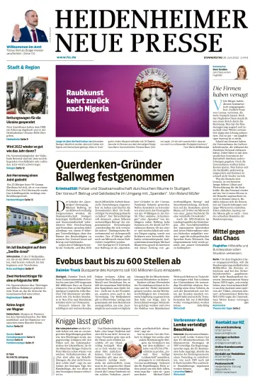 Heidenheimer Neue Presse - 30 июн. 2022