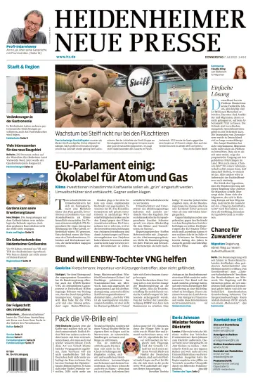 Heidenheimer Neue Presse - 07 июл. 2022