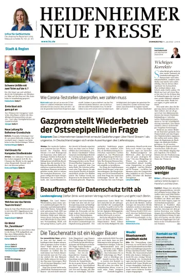 Heidenheimer Neue Presse - 14 Jul 2022