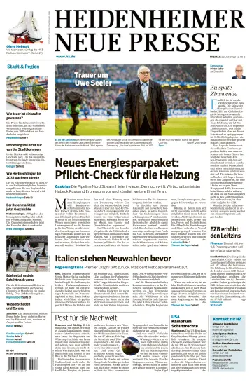 Heidenheimer Neue Presse - 22 июл. 2022
