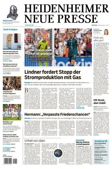 Heidenheimer Neue Presse - 01 авг. 2022