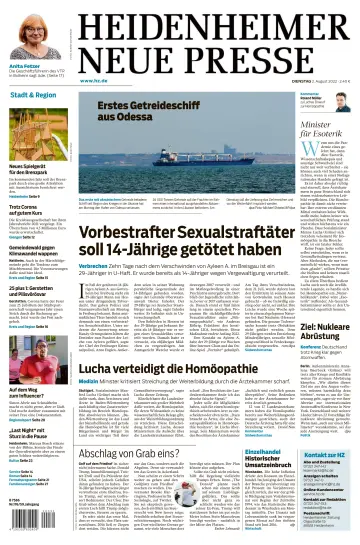 Heidenheimer Neue Presse - 02 авг. 2022
