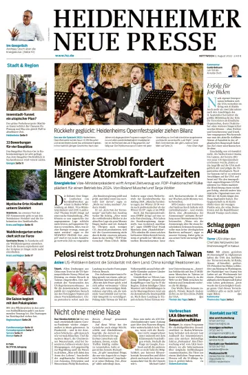 Heidenheimer Neue Presse - 03 авг. 2022