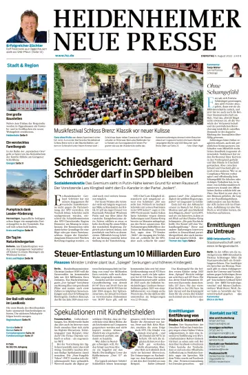 Heidenheimer Neue Presse - 09 авг. 2022