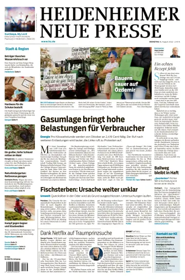 Heidenheimer Neue Presse - 16 Aug 2022