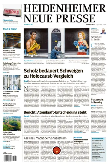 Heidenheimer Neue Presse - 18 авг. 2022